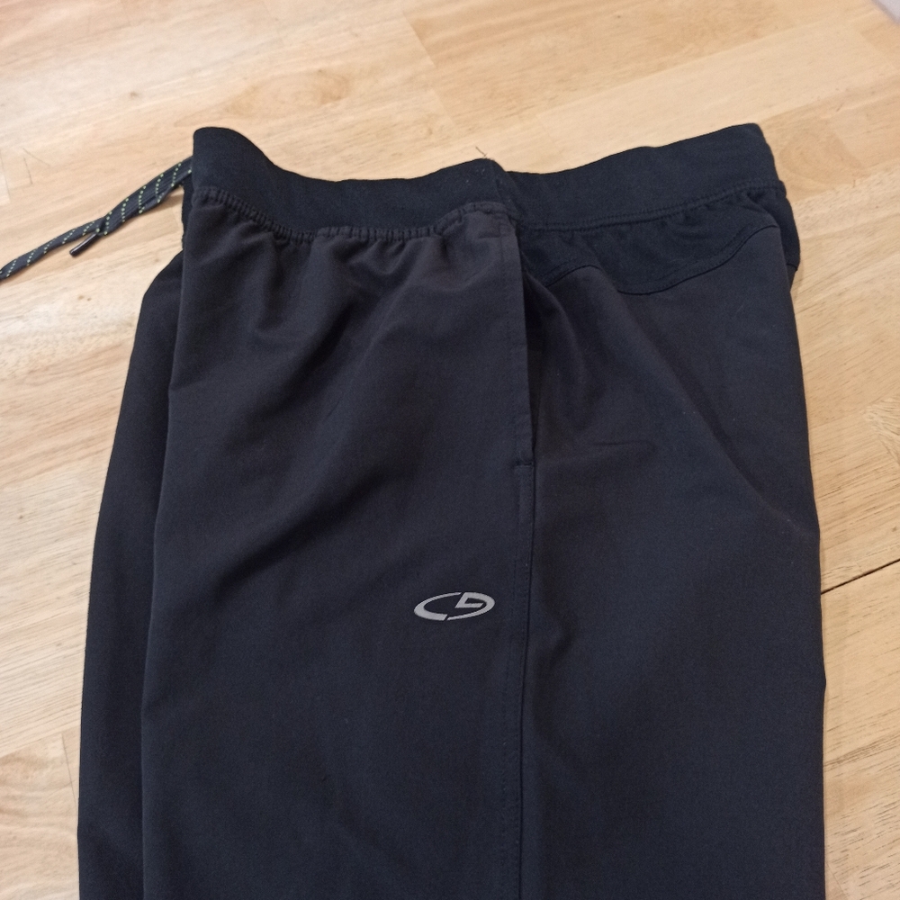 Vintage Champion men's Black  Size large Activewear Pants - Picture 2 of 10